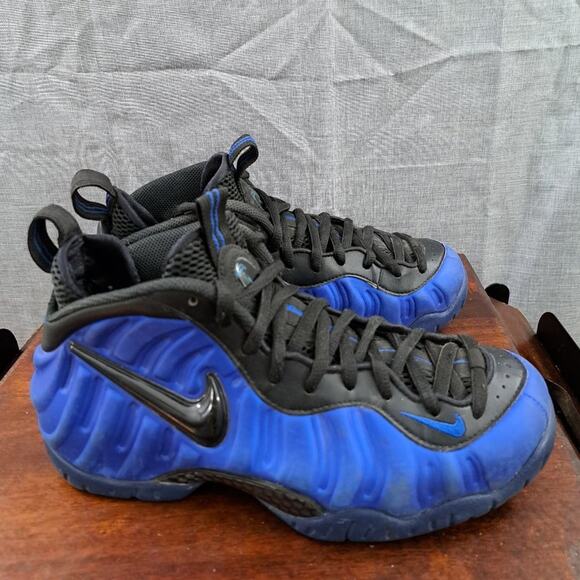 %NIKE AIR FOAMPOSITE PRO HYPER COBALT BLACK Sz 7.5 / A 35 main image 7
